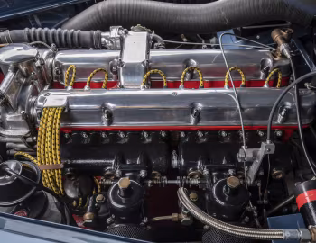 Sous la capuche Aston Martin DB2/4 Drophead Coupe (LML/506) '1954