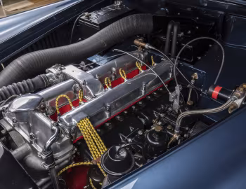 Sous la capuche Aston Martin DB2/4 Drophead Coupe (LML/506) '1954