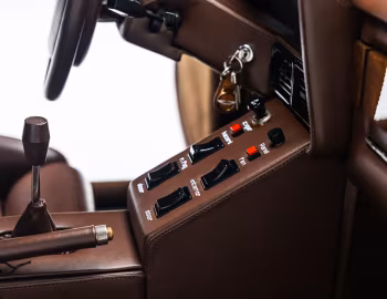 Intérieur Aston Martin Bulldog Concept '1980