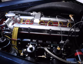 Sous la capuche Aston Martin DB2/4 Drophead Coupe (LML/506) '1954