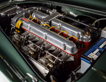 Sous la capuche Aston Martin DB3S (#DB3S/111) '1955