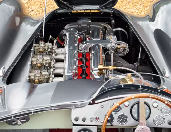 Sous la capuche Aston Martin DB3S (#DB3S/110) '1955