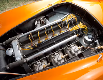 Sous la capuche Aston Martin DB3S (#DB3S/118) '1955