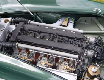 Sous la capuche Aston Martin DB3S (#DB3S/2) '1953