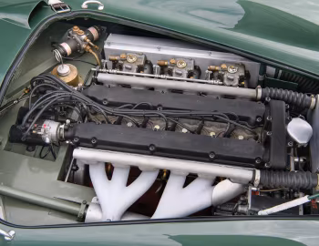 Sous la capuche Aston Martin DB3S (#DB3S/2) '1953