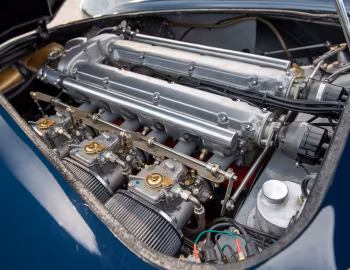 Bajo el capó Aston Martin DB3S (#DB3S/115) '1956