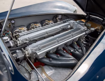 Bajo el capó Aston Martin DB3S (#DB3S/115) '1956