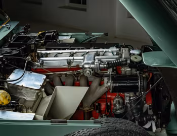 Sous la capuche Aston Martin DB4 Prototype (#DP114/2) '1957