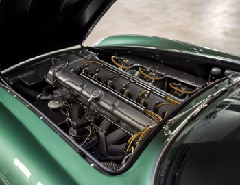 Sous la capuche Aston Martin DB4 GTZ [RHD] (#0186/R) '1961
