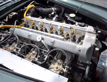 Sous la capuche Aston Martin DB4 Works Prototype (DP2155) '1959