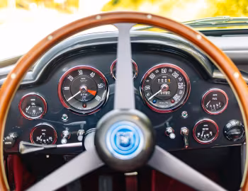 Tableau de bord Aston Martin DB5 Convertible '1963–65