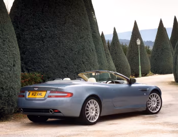 Aston Martin DB9 Volante [UK-spec] '05.2004–10.2008