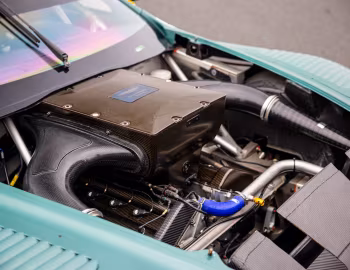 Sous la capuche Aston Martin DBR9 (#109) '2008