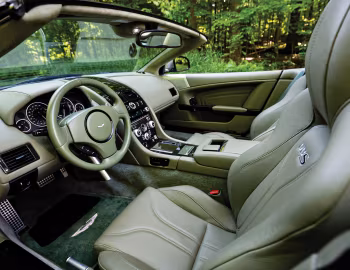Intérieur 2010–12 Aston Martin DBS Volante [US-spec] '2009–12
