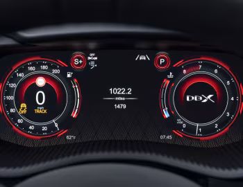 Tableau de bord 2020–24 Aston Martin DBX [North America] '2020–24