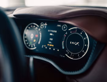 Tableau de bord Aston Martin DBX [Japan] '2020–24