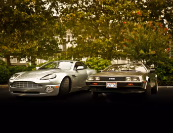Aston Martin V12 Vantage, DeLorean DMC-12