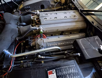 Sous la capuche Aston Martin Lagonda Two-Door Coupé Virage Test Mule (#DP2034/1) '1988
