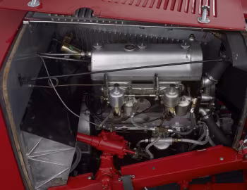 Sous la capuche Aston Martin Le Mans 1 ½ Litre (B3/236/S) '1933