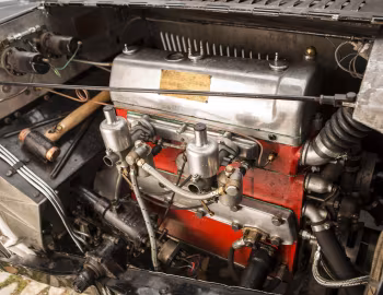 Sous la capuche Aston Martin Le Mans 1 ½ Litre Tourer Long (L3/328/L) '1933