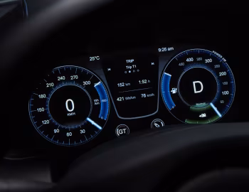 Tableau de bord Aston Martin Rapide E Prototype [Worldwide] '04.2019