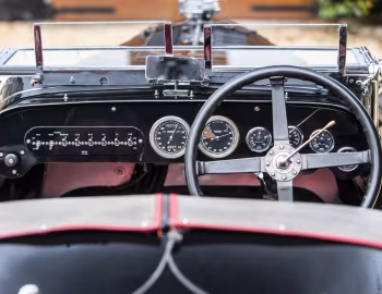 Painel frontal Aston Martin Ulster '1934–36