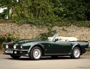 Aston Martin V8 Vantage Volante [UK-spec] '1986–89
