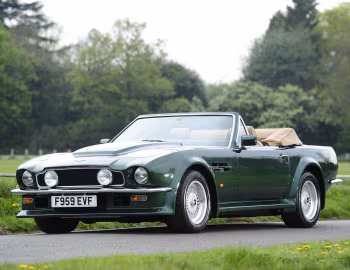 Aston Martin V8 Vantage Volante [UK-spec] '1986–89