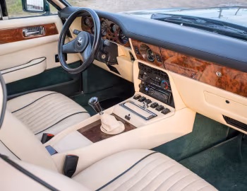 Interior Aston Martin V8 Vantage X-Pack [Worldwide] (Series II) '1987–89