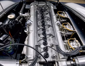 Sous la capuche Aston Martin DB4 GTZ [LHD] (#0190/L) '1962