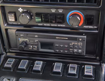 Intérieur Aston Martin V8 Vantage Zagato [Worldwide] '1986–88