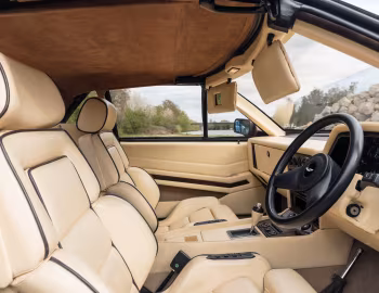Intérieur Aston Martin V8 Volante Zagato [UK-spec] '1988–90