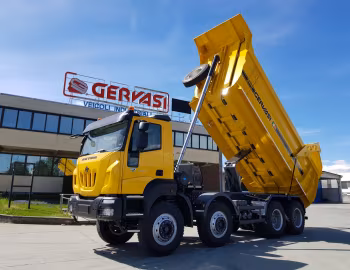 Astra HD9 84.42 8×4 with Gervasi tipper body