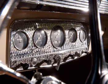 Tableau de bord 1933 Auburn 8-105 Salon Dual Ratio Convertible Sedan