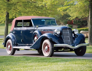 1935 Auburn 851 Supercharged Dual Ratio Phaeton Sedan