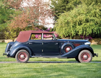 1935 Auburn 851 Supercharged Dual Ratio Phaeton Sedan