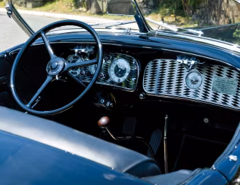 Інтэр'ер 1935 Auburn 851 SC Speedster
