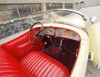 Interior 1936 Auburn 852 SC Dual Ratio Speedster