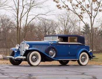 1932 Auburn 12-160A Custom Dual Ratio Phaeton Sedan