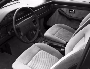 Interior 1989–90 Audi 100 [North America] (C3) '1988–90