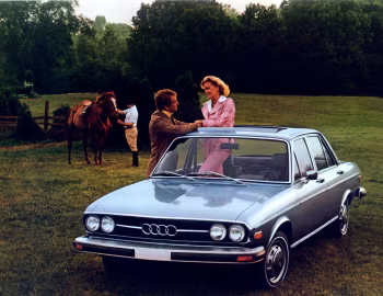 1974–76 Audi 100 LS [North America] (C1) '1973–76