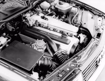 Bajo el capó Audi 200 quattro [Worldwide] (44,44Q) '1988–91