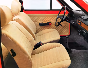 Interior Audi 50 GL (Typ 86) '08.1974–07.1977