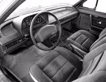 Interior 1981–82 Audi 5000 Diesel (43) '1980–82