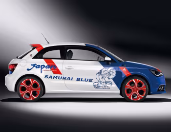 Audi A1 "Samurai Blue" [Japan] (8X) '12.2011
