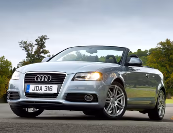 Audi A3 1.6 TDI S-Line Cabriolet [UK-spec] (8PA) '2008–10