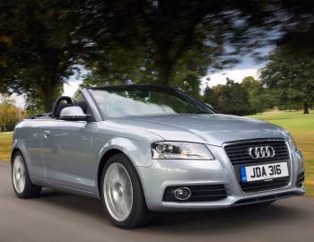 Audi A3 1.6 TDI S-Line Cabriolet [UK-spec] (8PA) '2008–10