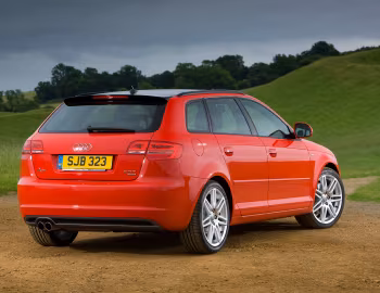Audi A3 Sportback 2.0T S-Line [UK-spec] (8PA) '2010–12