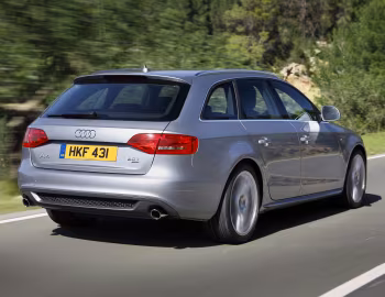 Audi A4 2.0T quattro S-Line Avant [UK-spec] (B8,8K) '2008–11