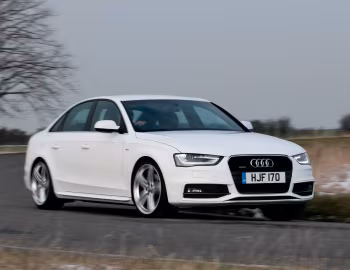 Audi A4 2.0T quattro S-Line Sedan [UK-spec] (B8,8K) '2012–15